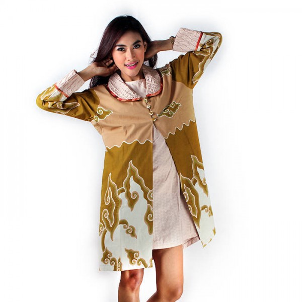 Contoh Baju  Batik  Modern Model  Mewah  Harga Terjangkau 